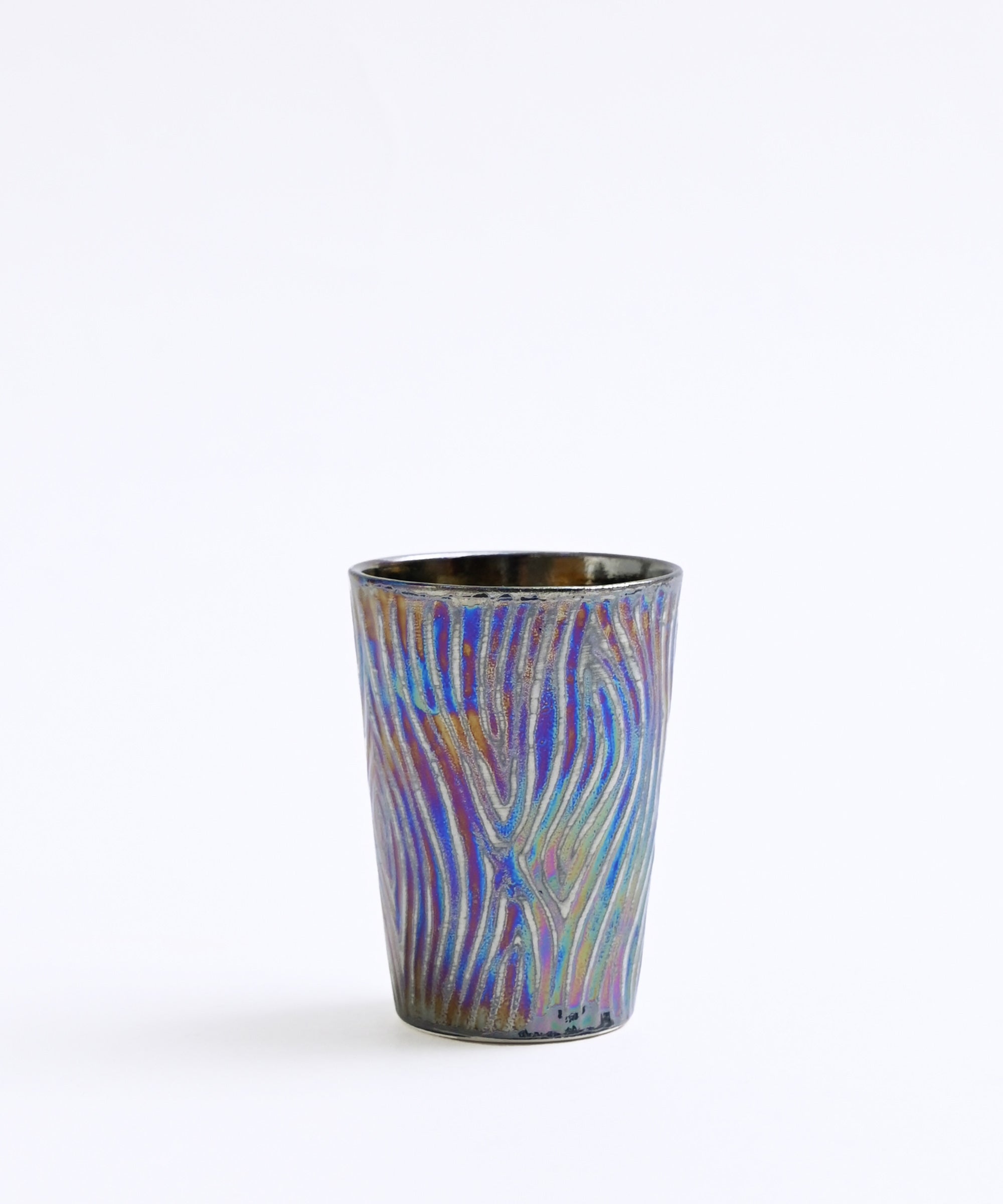 喜鶴製陶】木目ぐい呑み – BASIC AND ACCENT ONLINE STORE