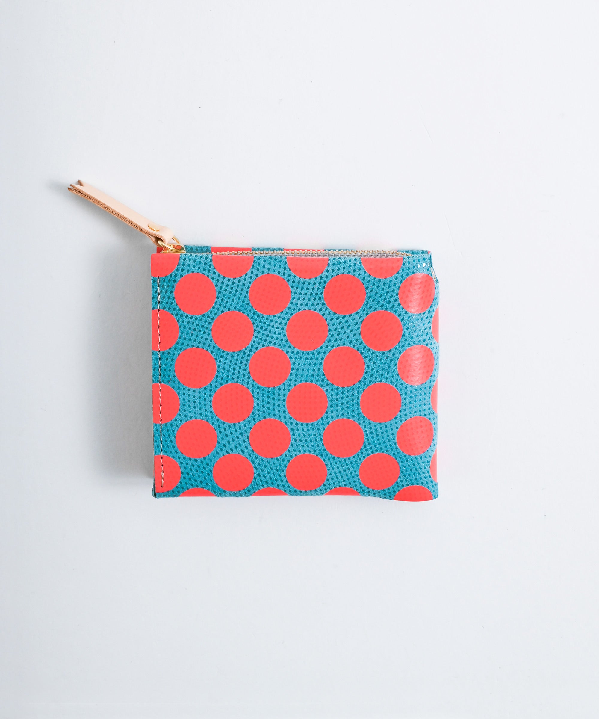 Carmine/カーマイン】One Wallet Neon Dot ワンウォレット