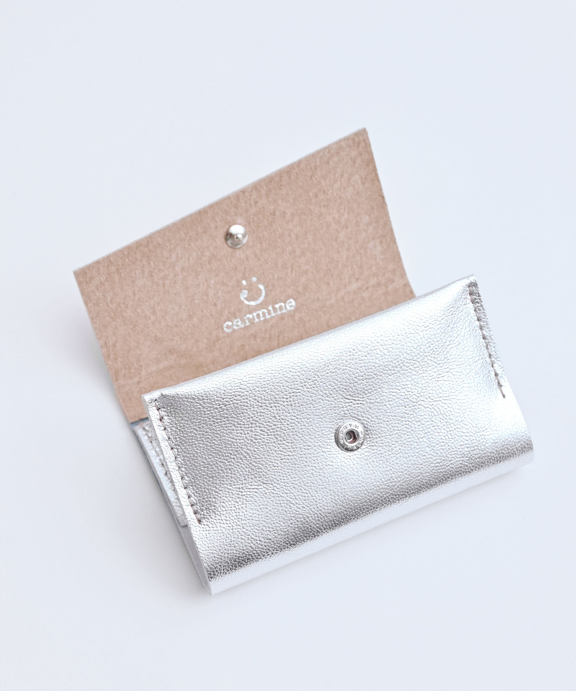 Carmine/カーマイン】レザーカードケース 名刺入れ ネオンドット