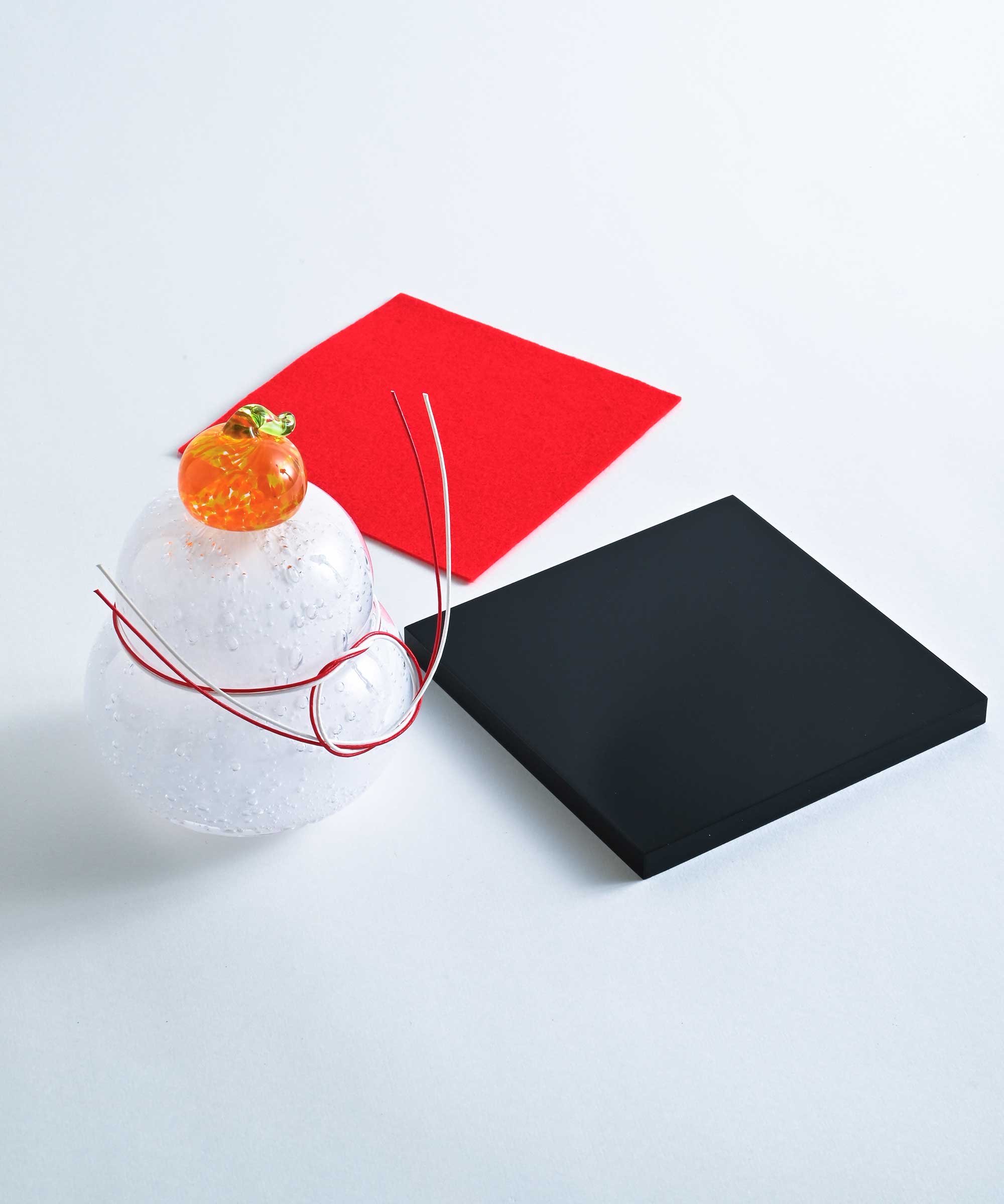 伊藤泰三 / SUN GLASS STUDIO 】ガラス 鏡餅 中 – BASIC AND ACCENT