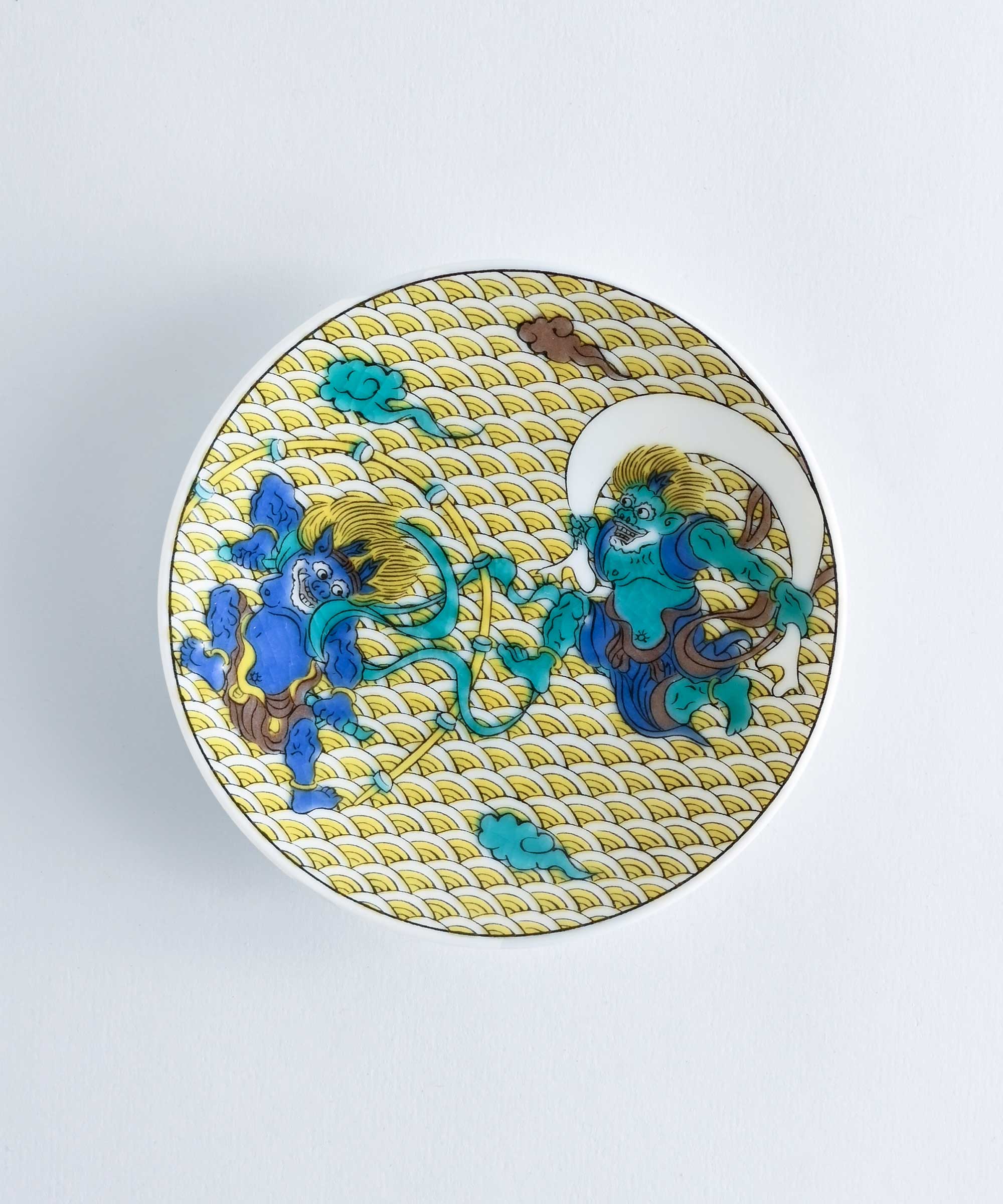 青郊/せいこう】縁起豆皿 風神雷神図 – BASIC AND ACCENT ONLINE STORE