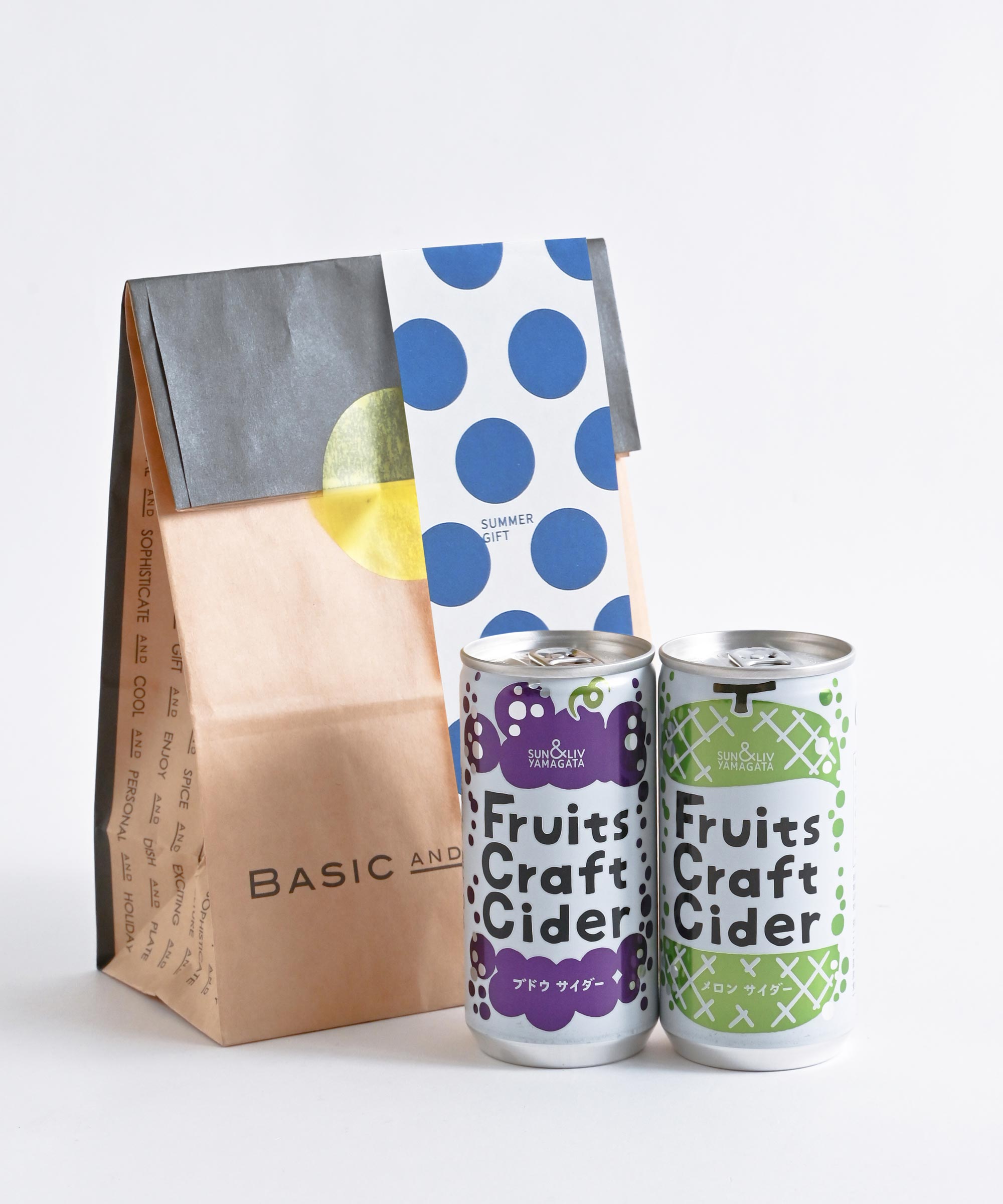 SUN&LIV/サン＆リブ】Fruits Craft Cider ブドウサイダー 山形県