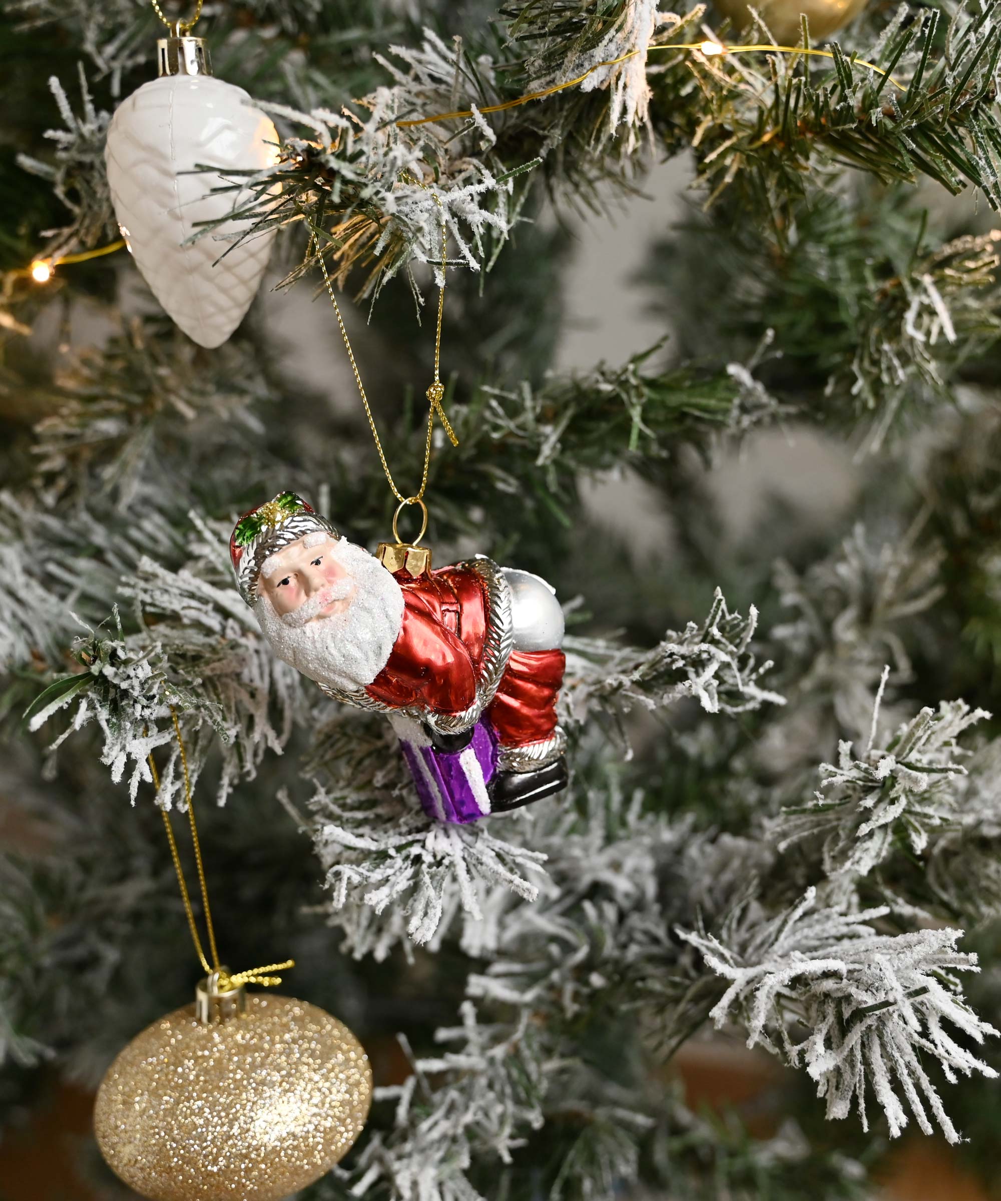 クリスマス オーナメント サンタ (パンツ) プラスチック – BASIC AND