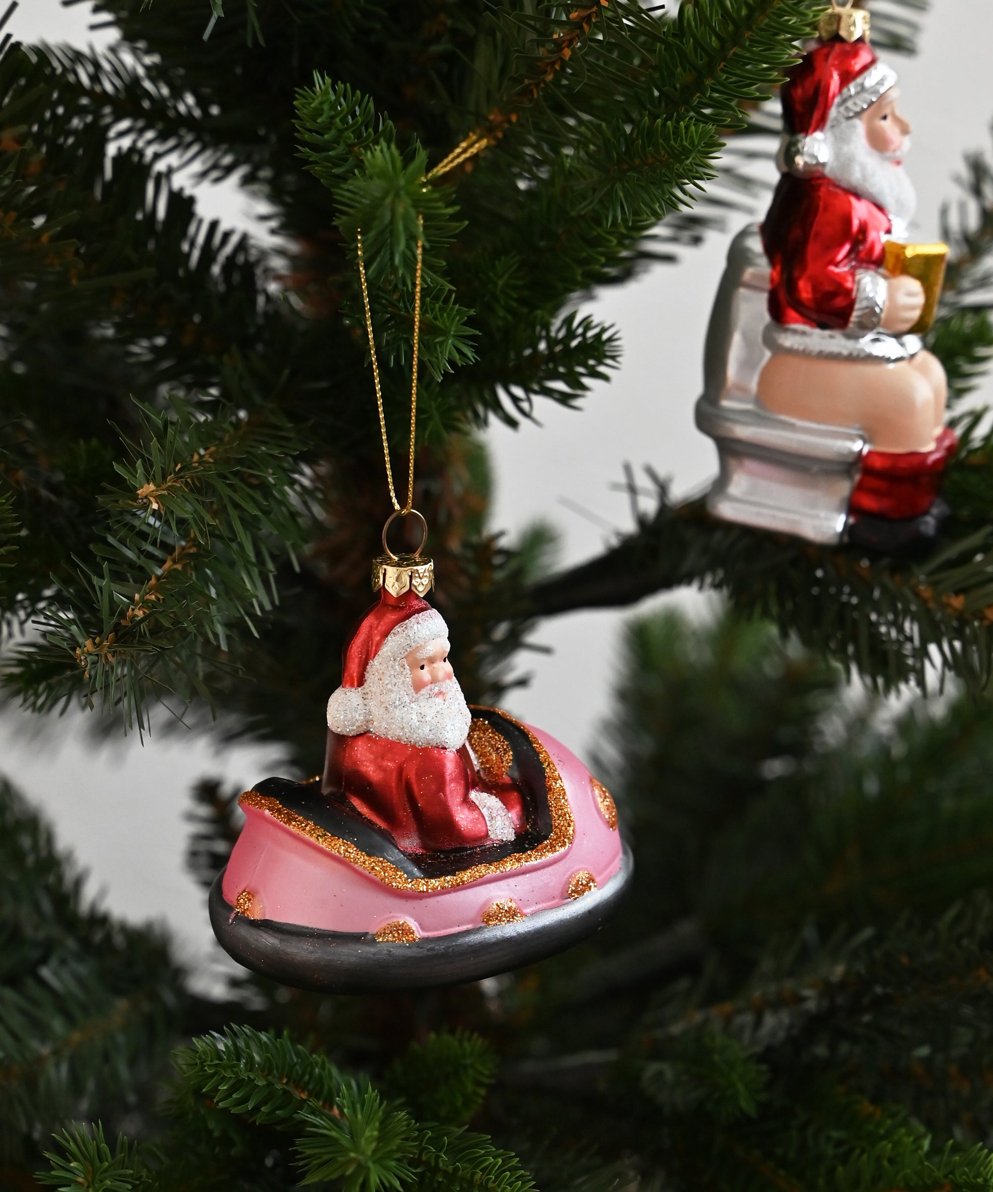 クリスマス オーナメント サンタ (トイレ) – BASIC AND ACCENT