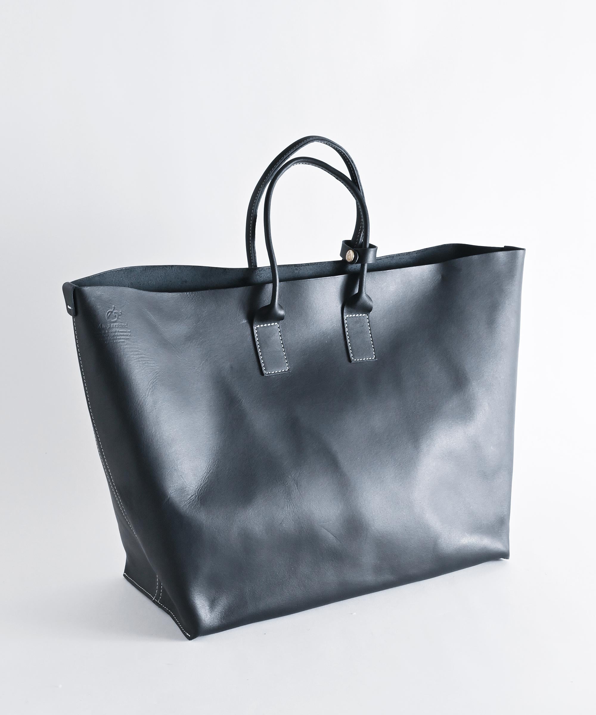 Ampersand/アンパサンド】oil tanning tote オイルタンニング レザートートバッグ L – BASIC AND ACCENT  ONLINE STORE