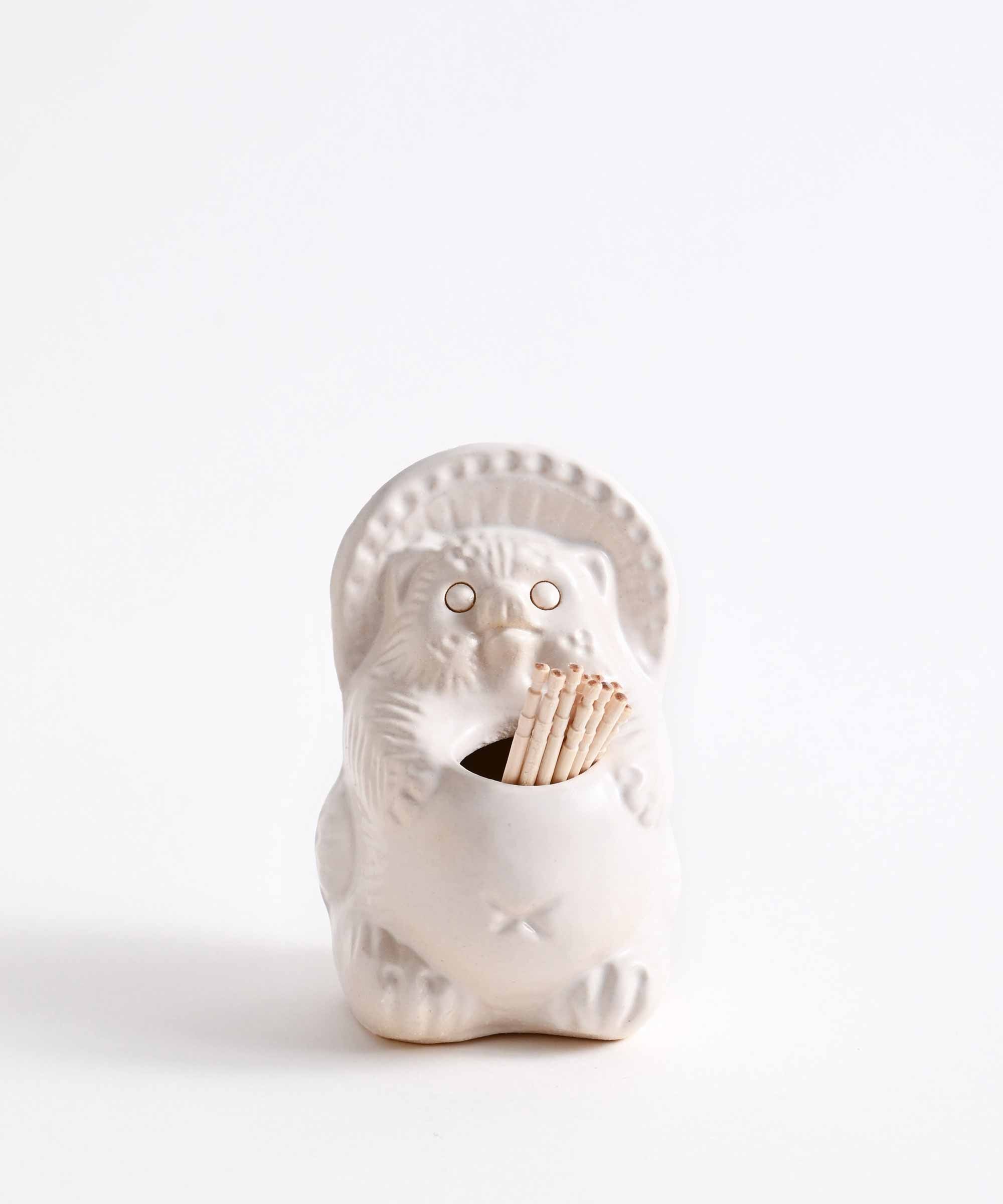 TANUKI TOOTHPICK HOLDER たぬき 爪楊枝ホルダー – BASIC AND