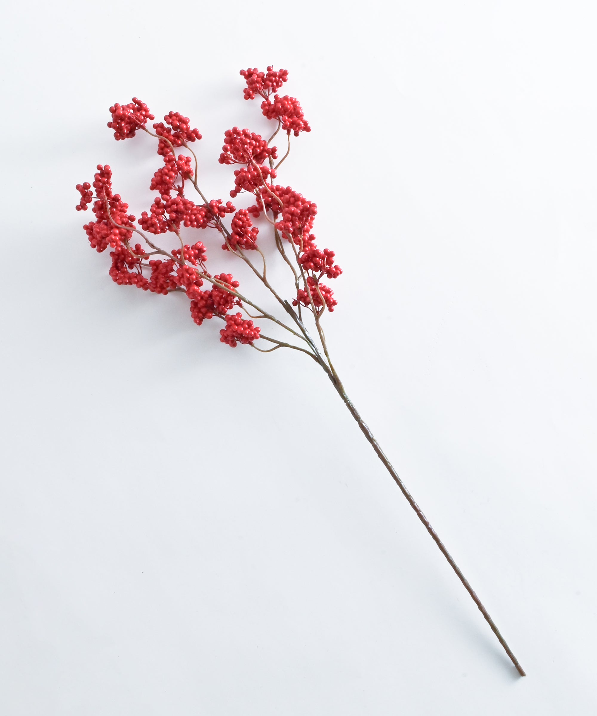 レッドベリースプレー 64cm アーティフィシャルフラワー クリスマス