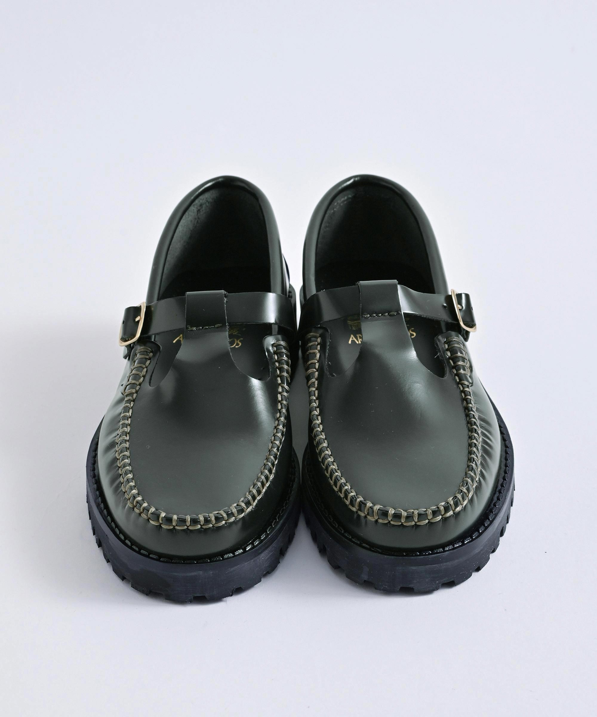 【新品未使用】ARTESANOS ストラップ付きローファー 黒 ARTESANOS ARTESANOS（アルテサノス） Tストラップ メッシュ