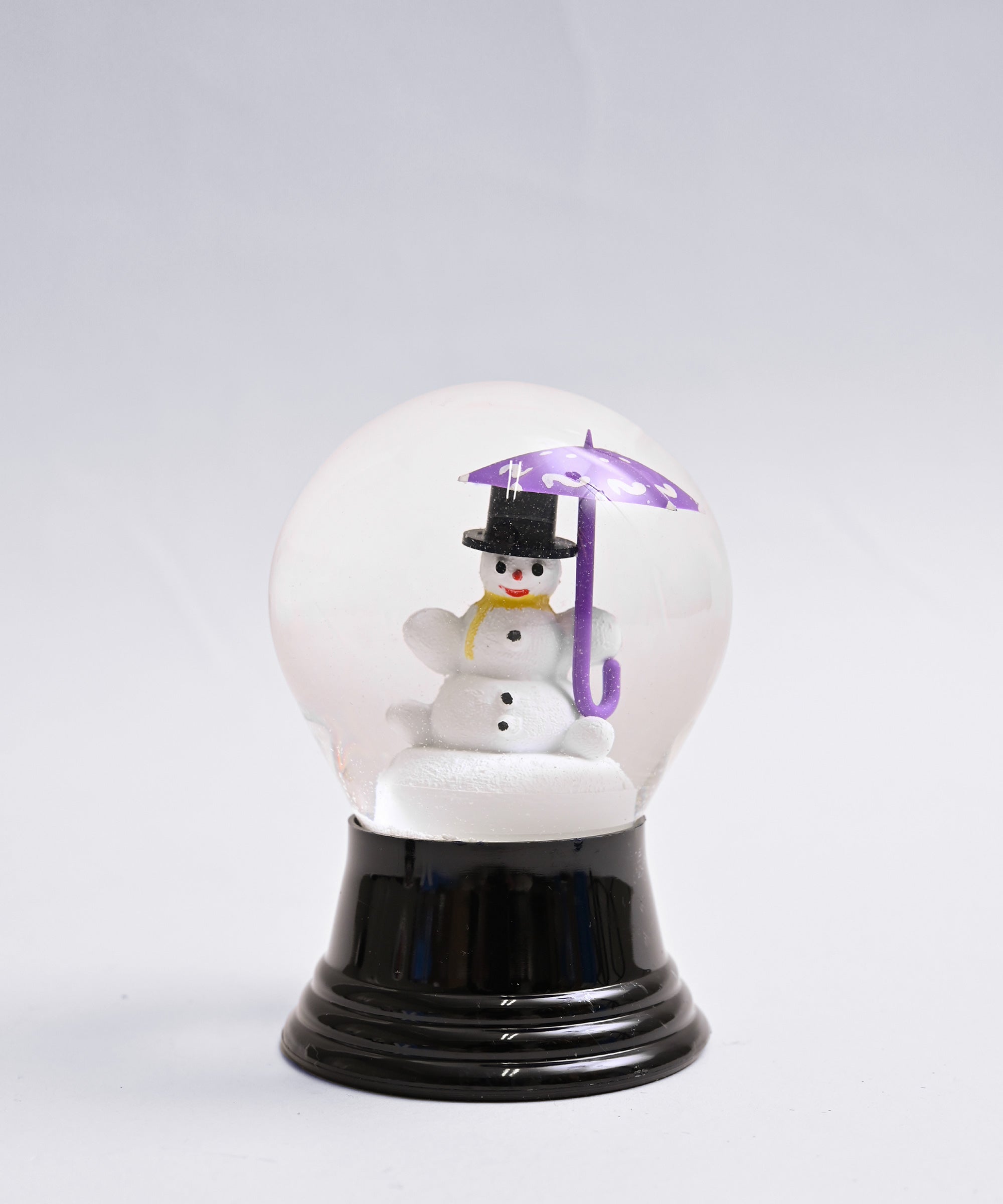 PERZY/パージー】 スノードーム （傘さす雪だるま) M 80mm – BASIC AND