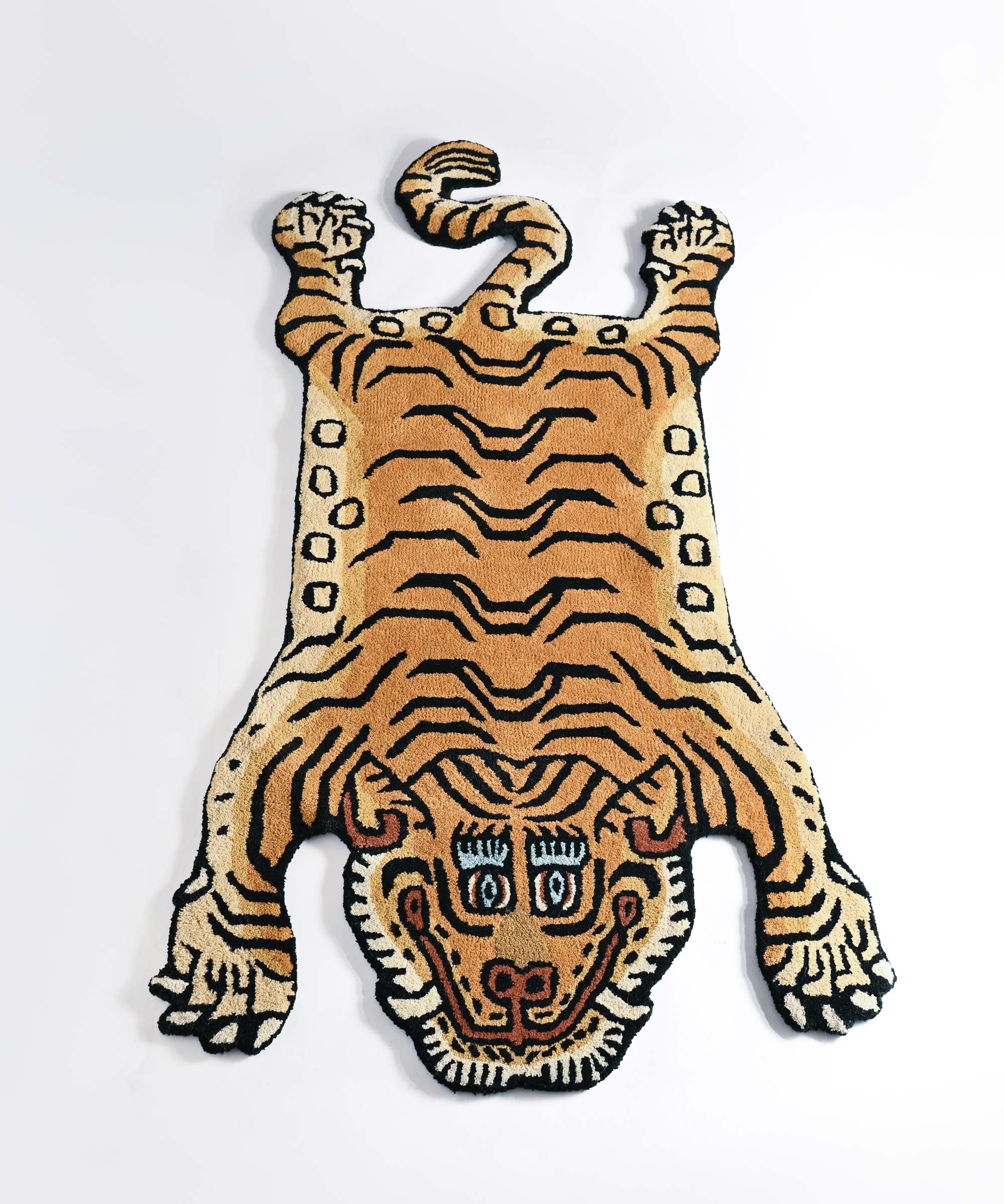 DETAIL/ディティール】Tibetan Tiger Rug チベタンタイガーラグ M – BASIC AND ACCENT ONLINE STORE