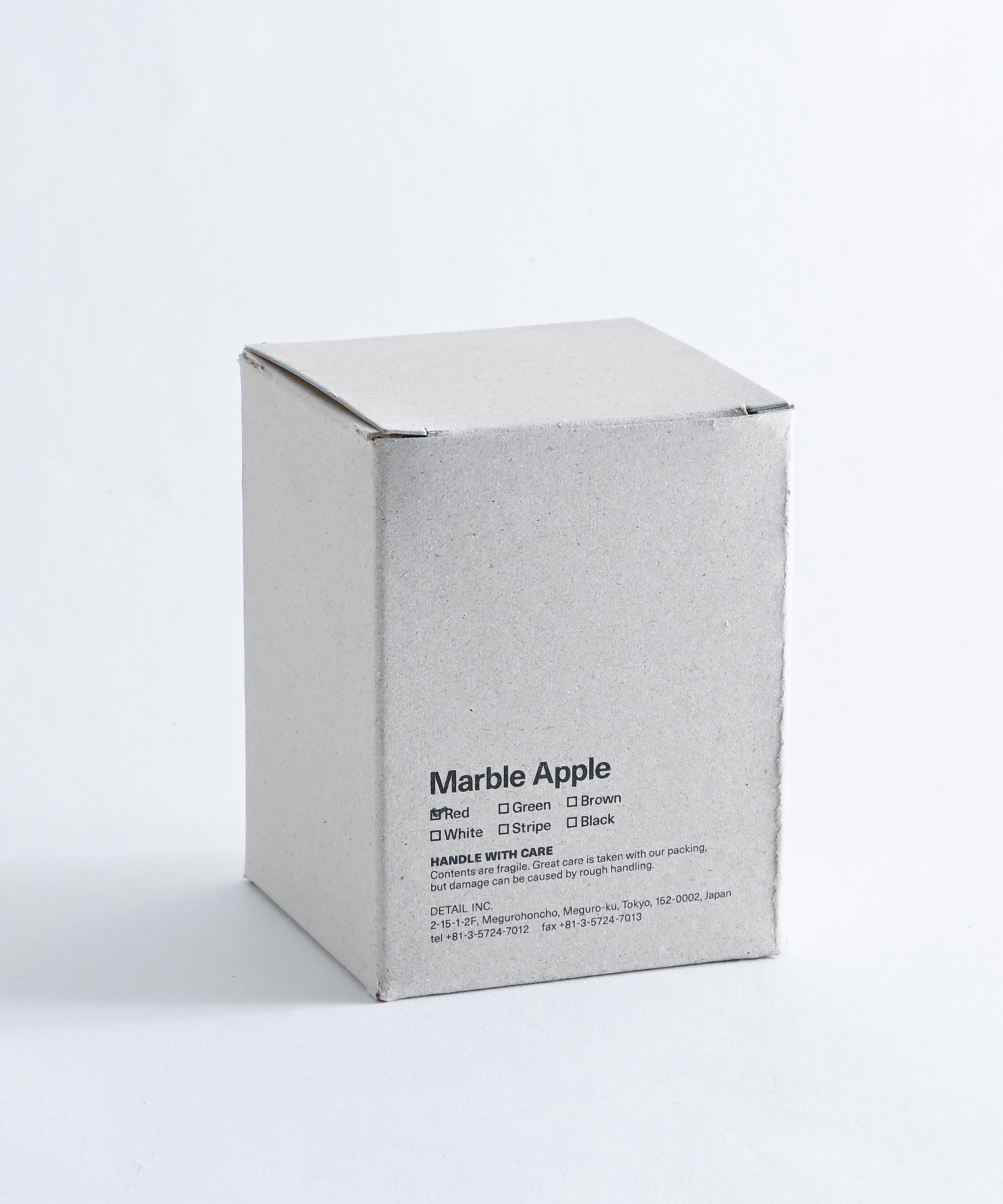 DETAIL/ディティール】Marble Apple Large マーブルアップル