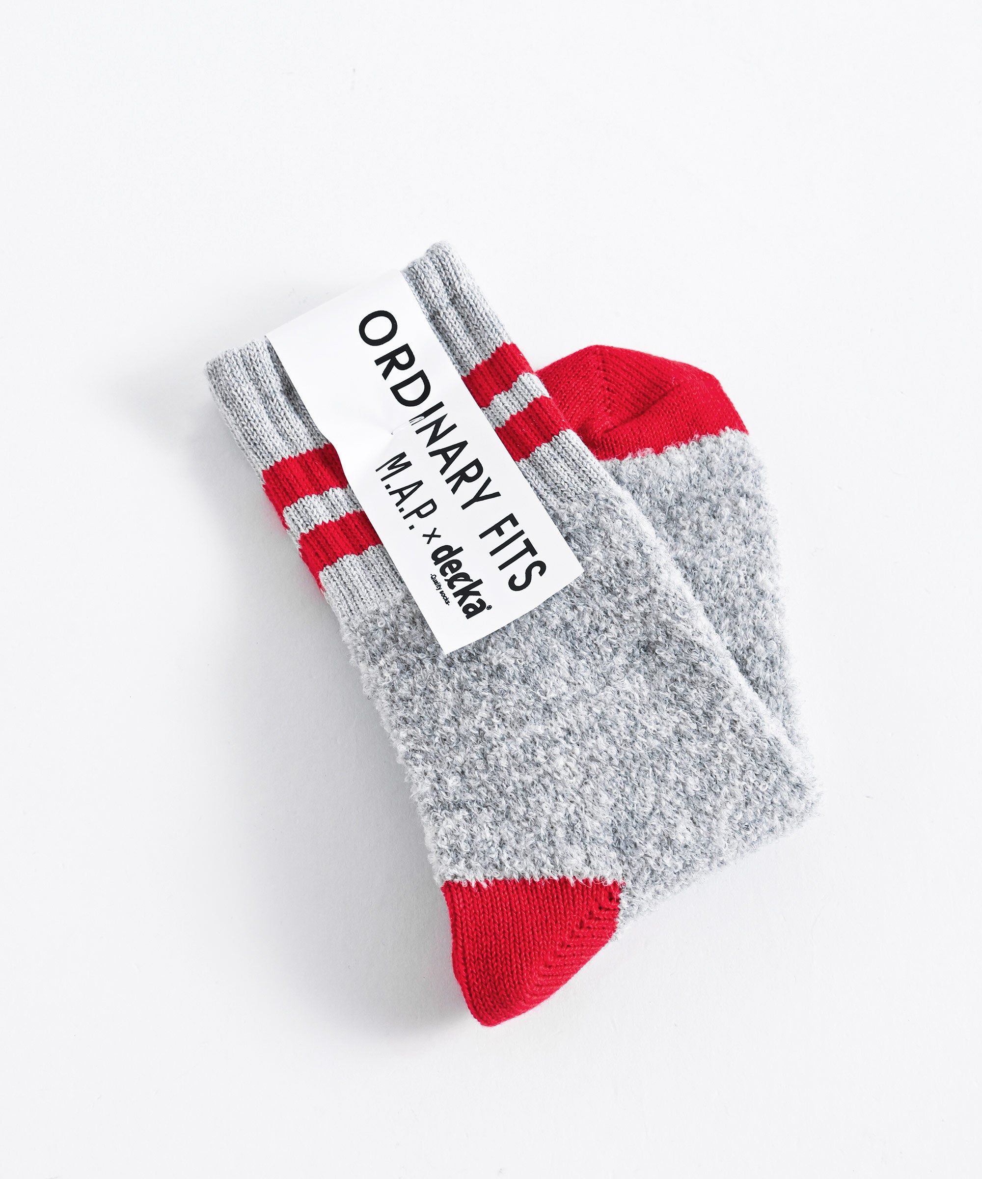 decka/デカ】Alpaca Ribbed Socks アルパカリブソックス 21.5-24cm