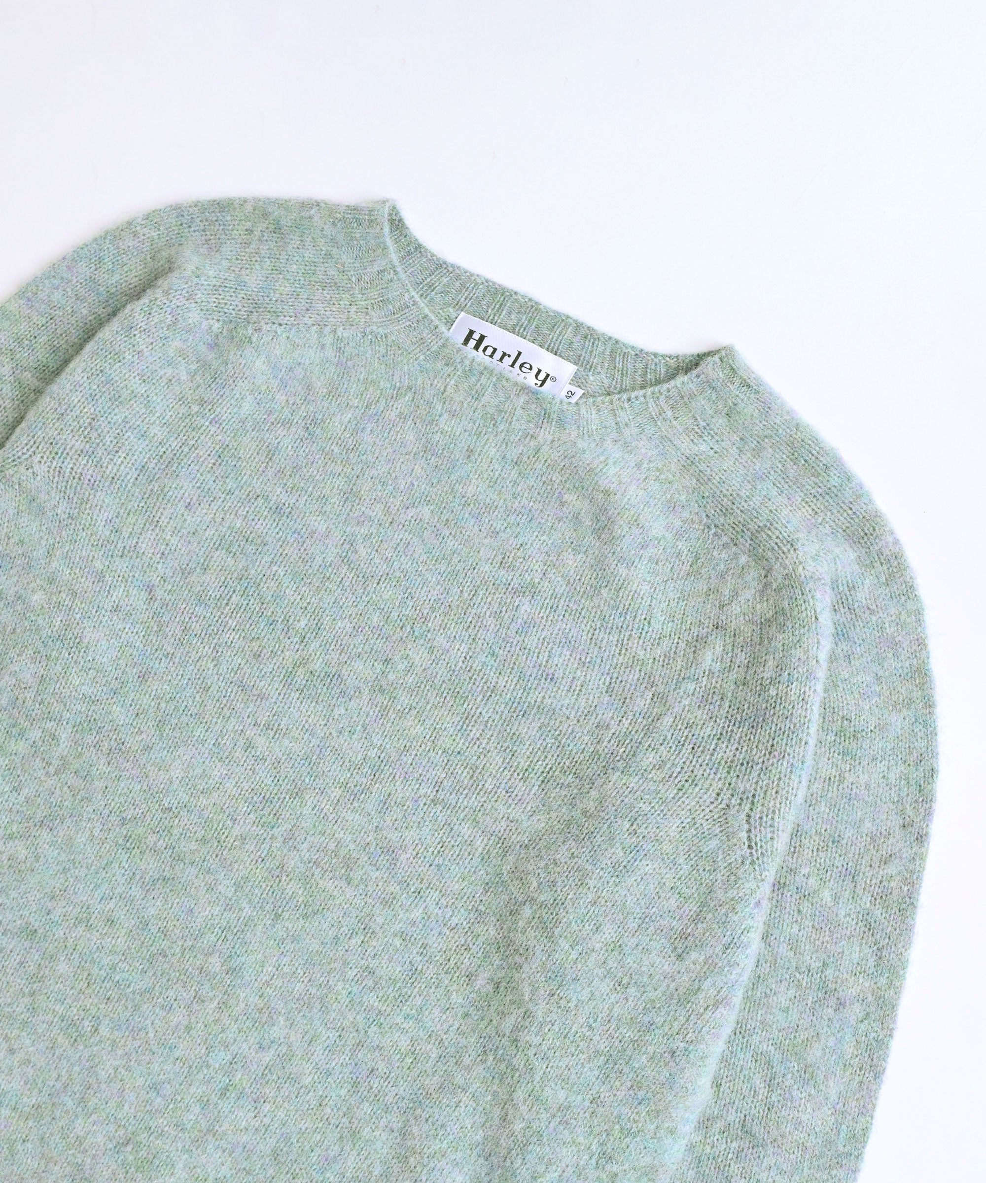 Harley/ハーレーオブスコットランド】シャギー ニット プルオーバー