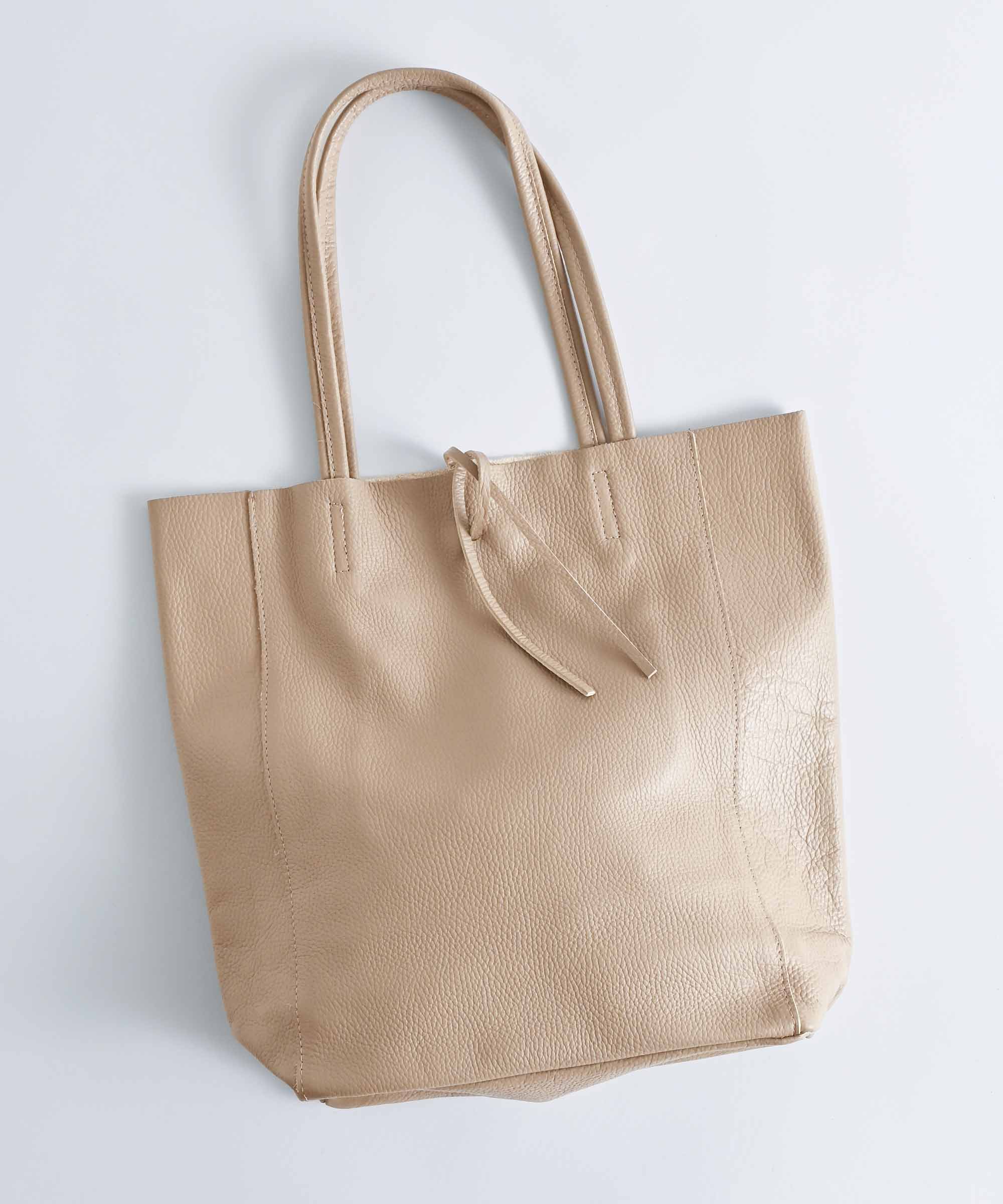 Marlon Firenze/マーロンフィレンツェ】 Leather BORSA SHOPPER