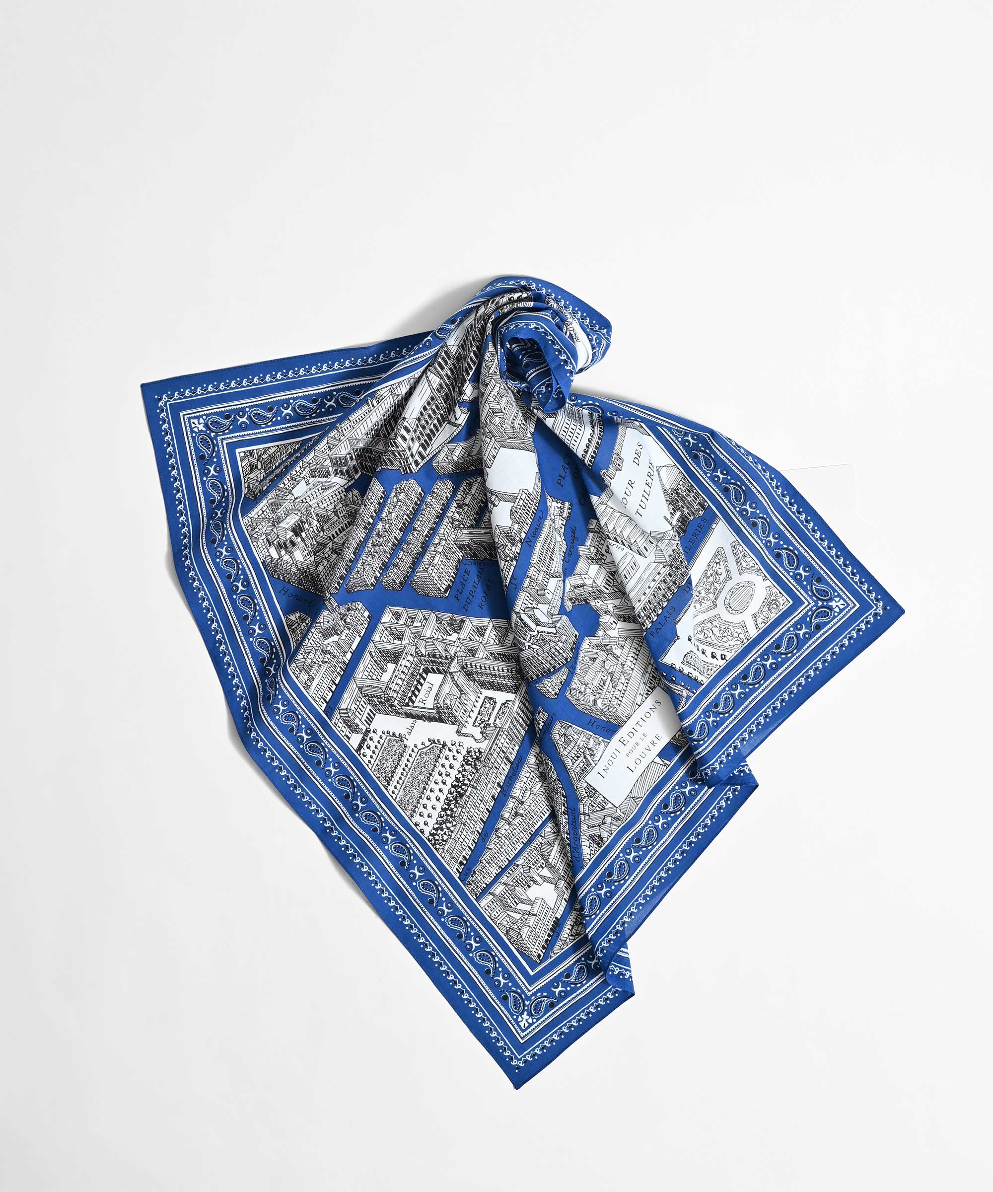 INOUI EDITIONS/イヌイ・エディション】スカーフ LOUVRE – BASIC AND