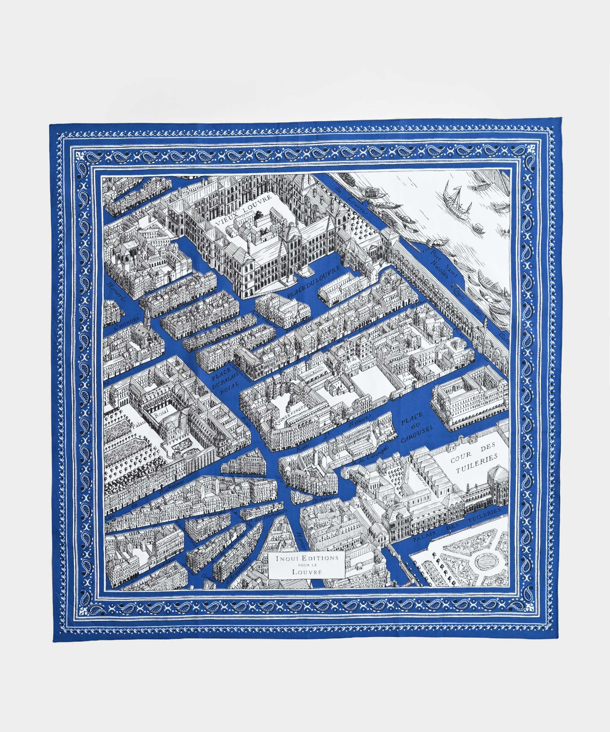 INOUI EDITIONS/イヌイ・エディション】スカーフ LOUVRE – BASIC AND