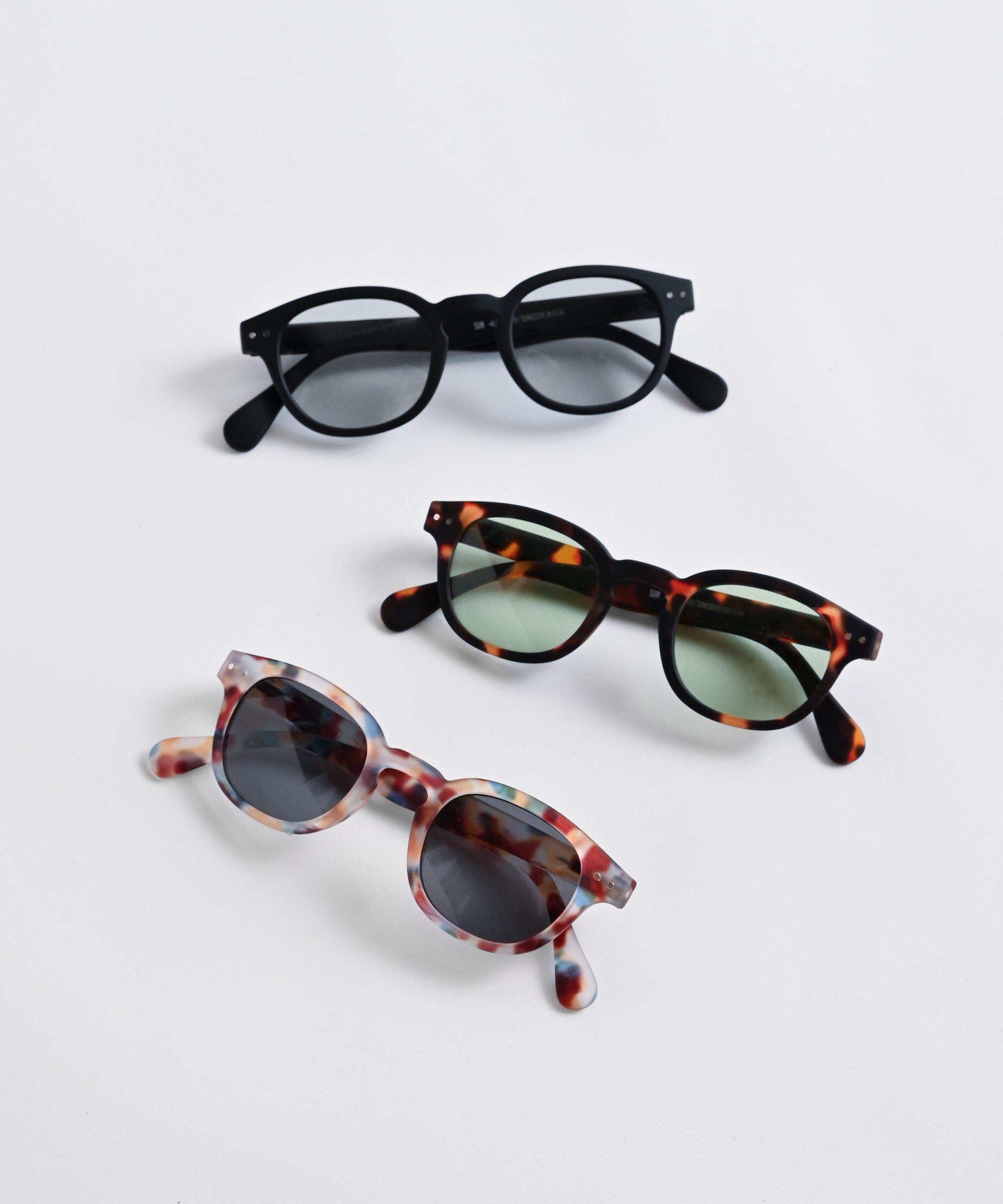 IZIPIZI/イジピジ】 サングラス #C BLUE TORTOISE – BASIC AND