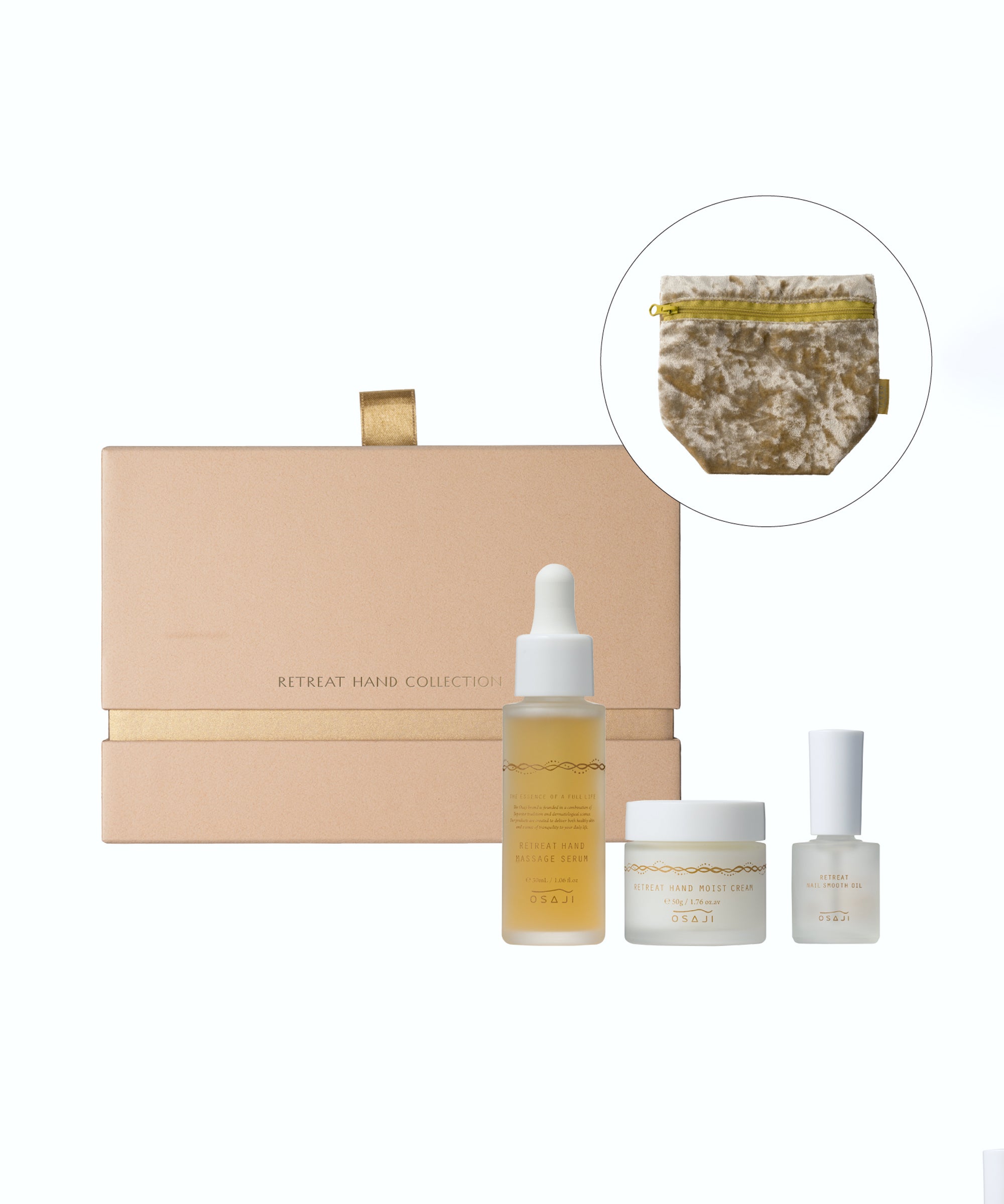 OSAJI/オサジ】2025 HOLIDAY SKINCARE COFFRET リトリート ハンド