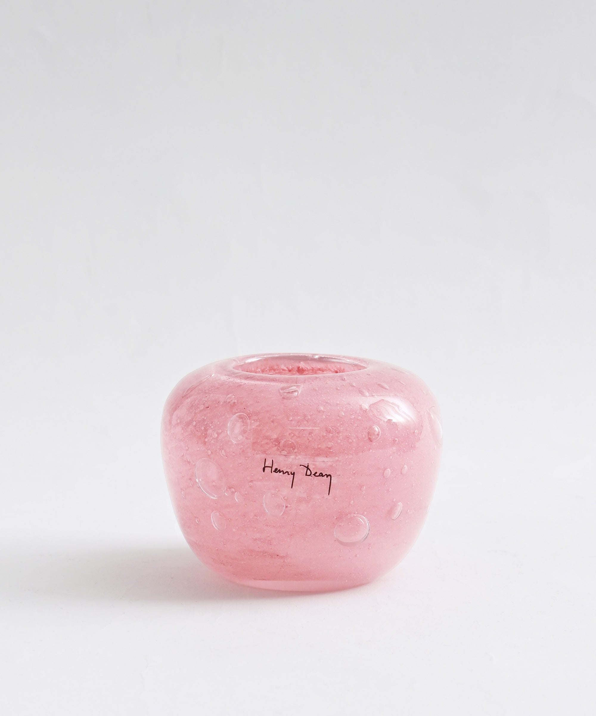 Henry Dean ヘンリーディーン フラワーベース　ピンク色 Henry Dean/ヘンリーディーン】フラワーベース Drop(ドロップ) S