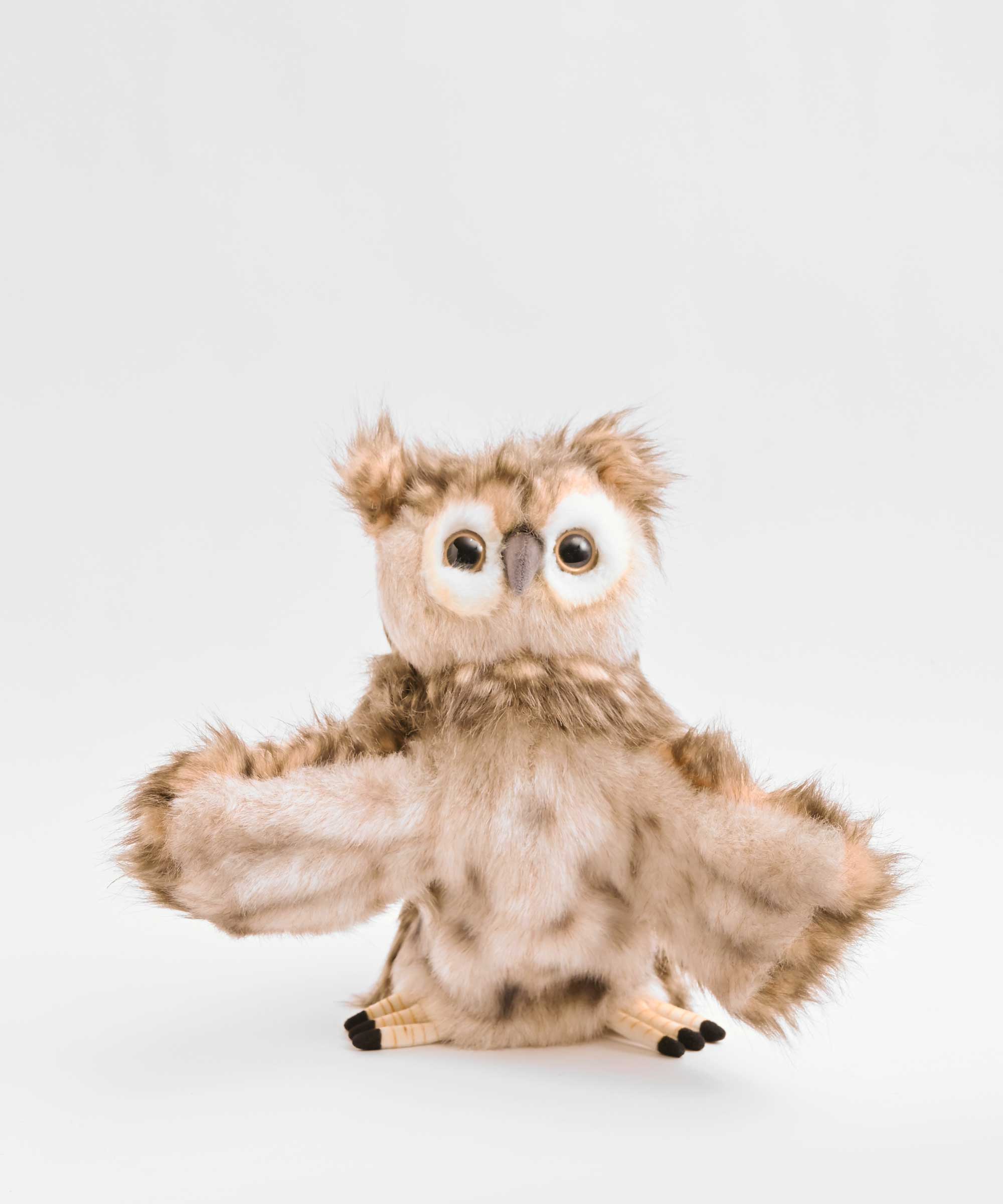 HANSA/ハンサ】 ハンドパペット フクロウ ぬいぐるみ – BASIC AND