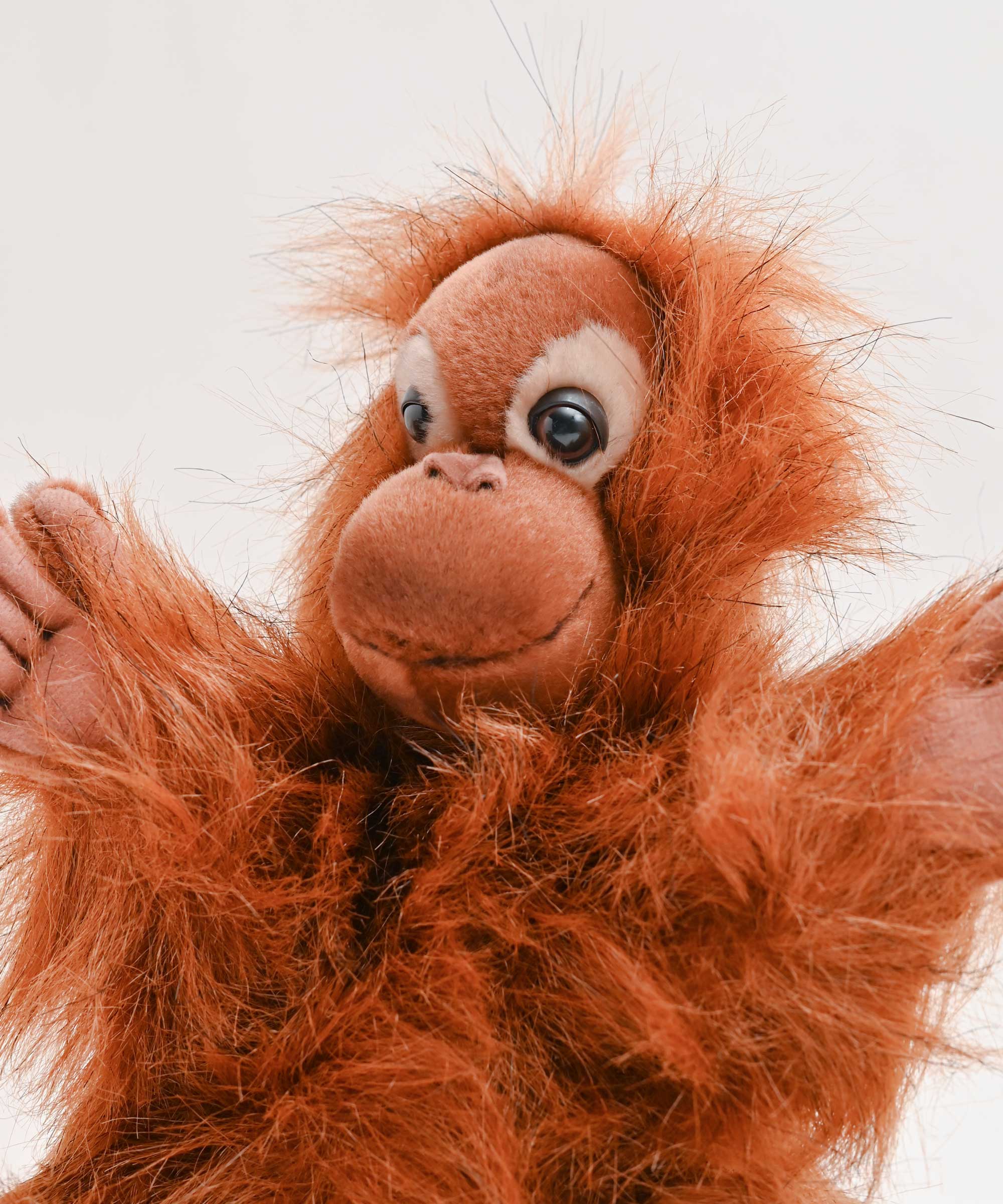 HANSA/ハンサ】 ハンドパペット オランウータン ぬいぐるみ – BASIC