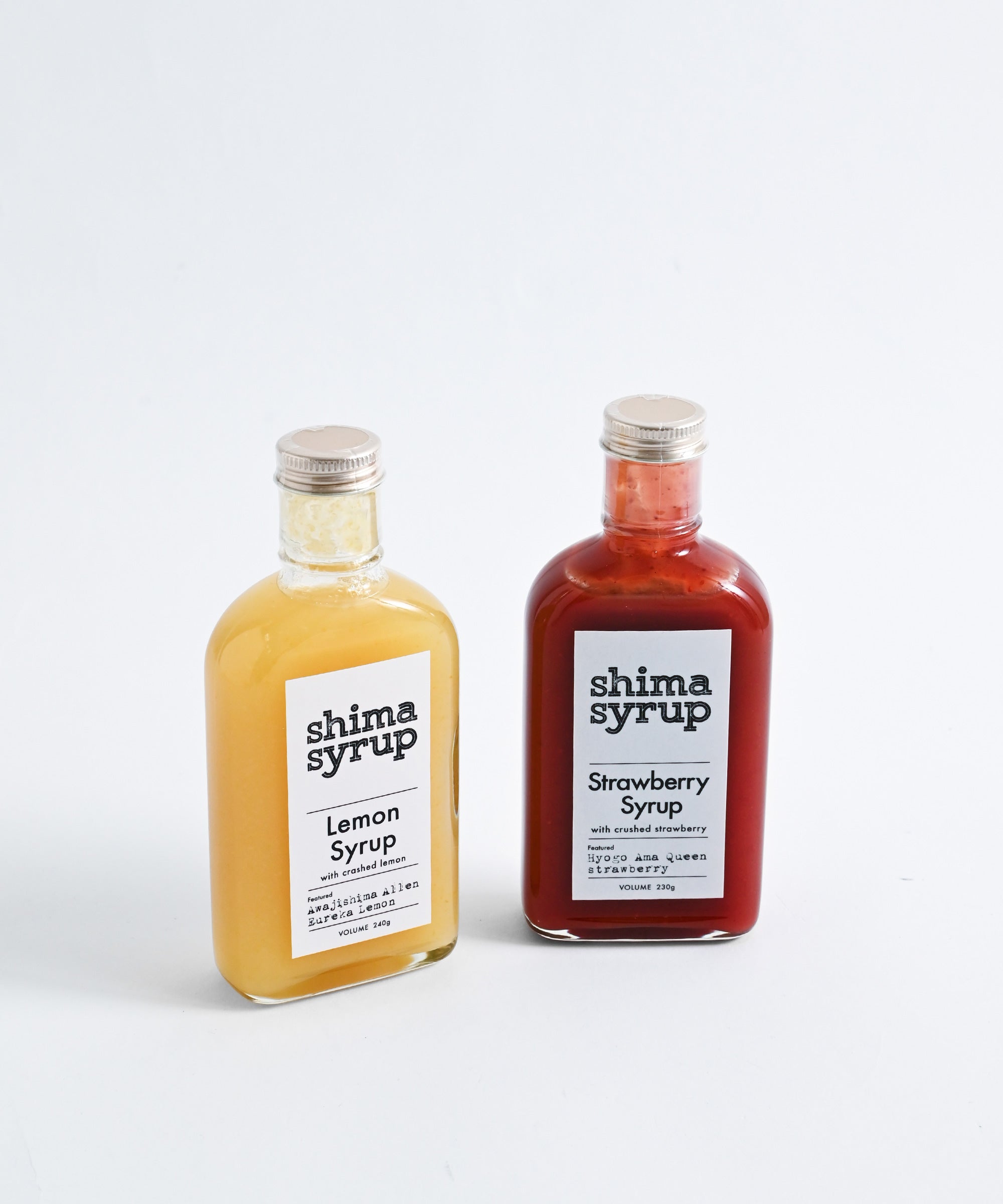 shima syrup】レモンシロップ Lemon Syrup with crashed lemon