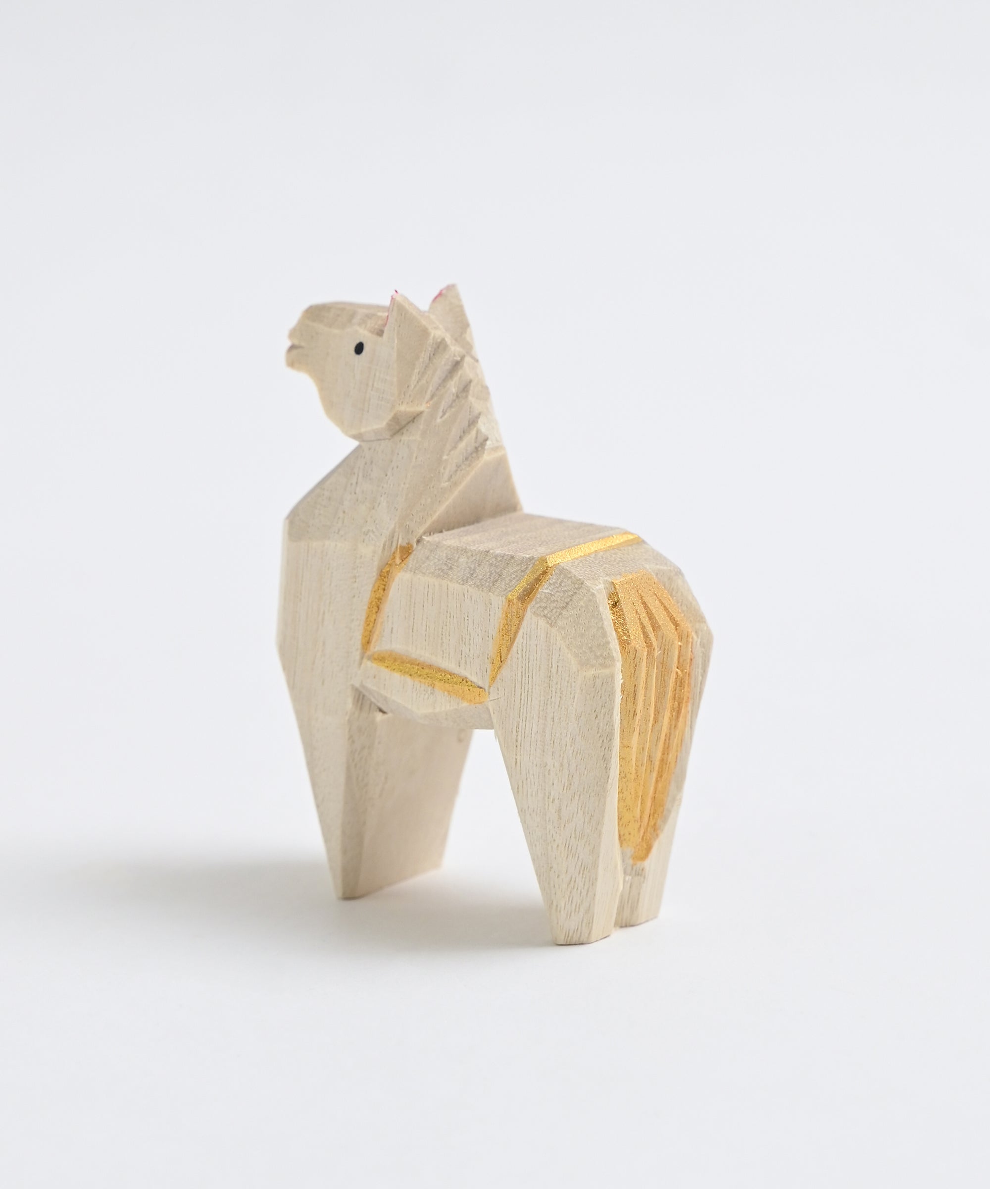 楠一刀彫小 午 干支置物 午(うま) 馬 – BASIC AND ACCENT ONLINE STORE