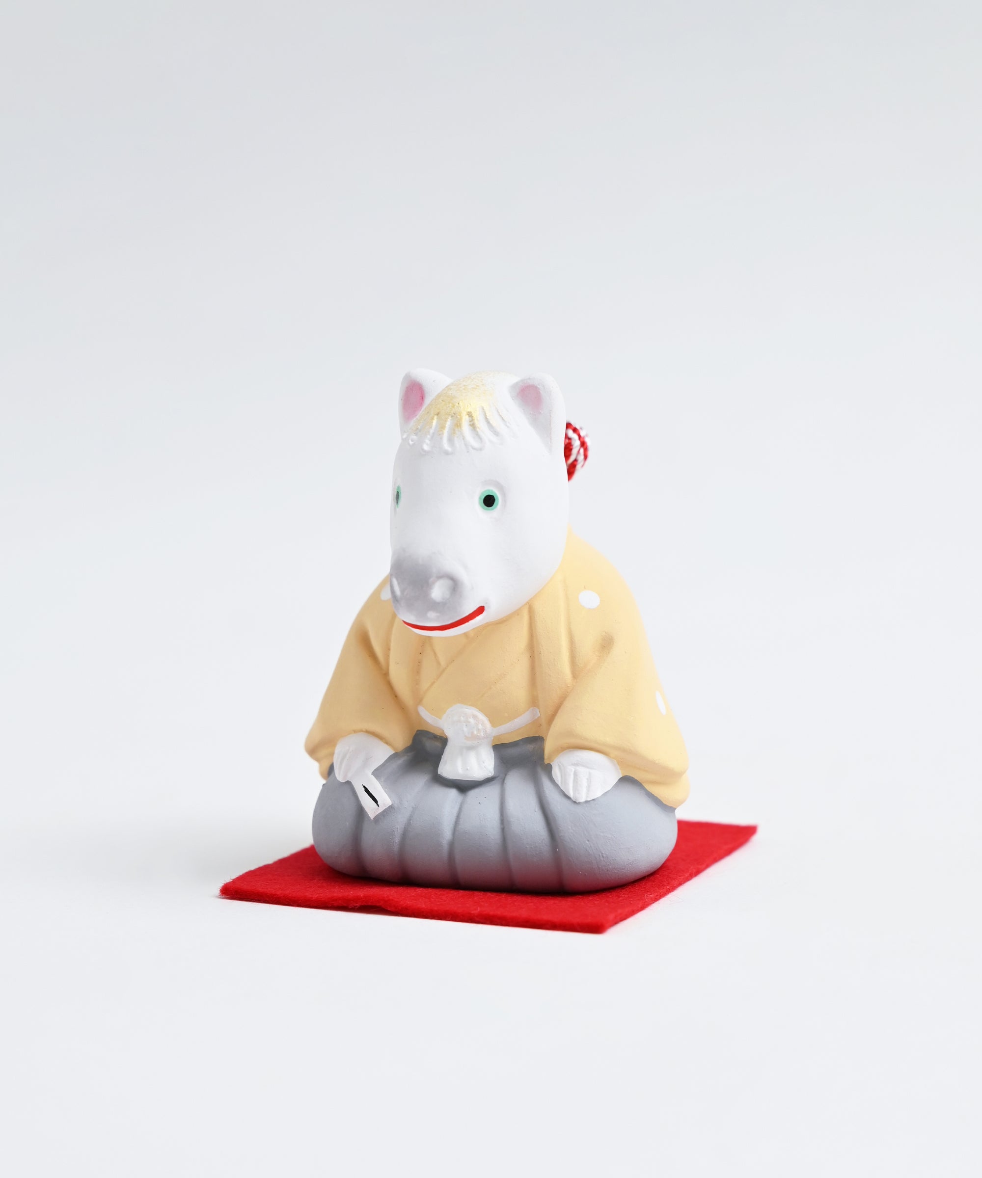 中村人形】2026 福寄席鈴 干支置物 土鈴 午(うま) 馬 – BASIC AND