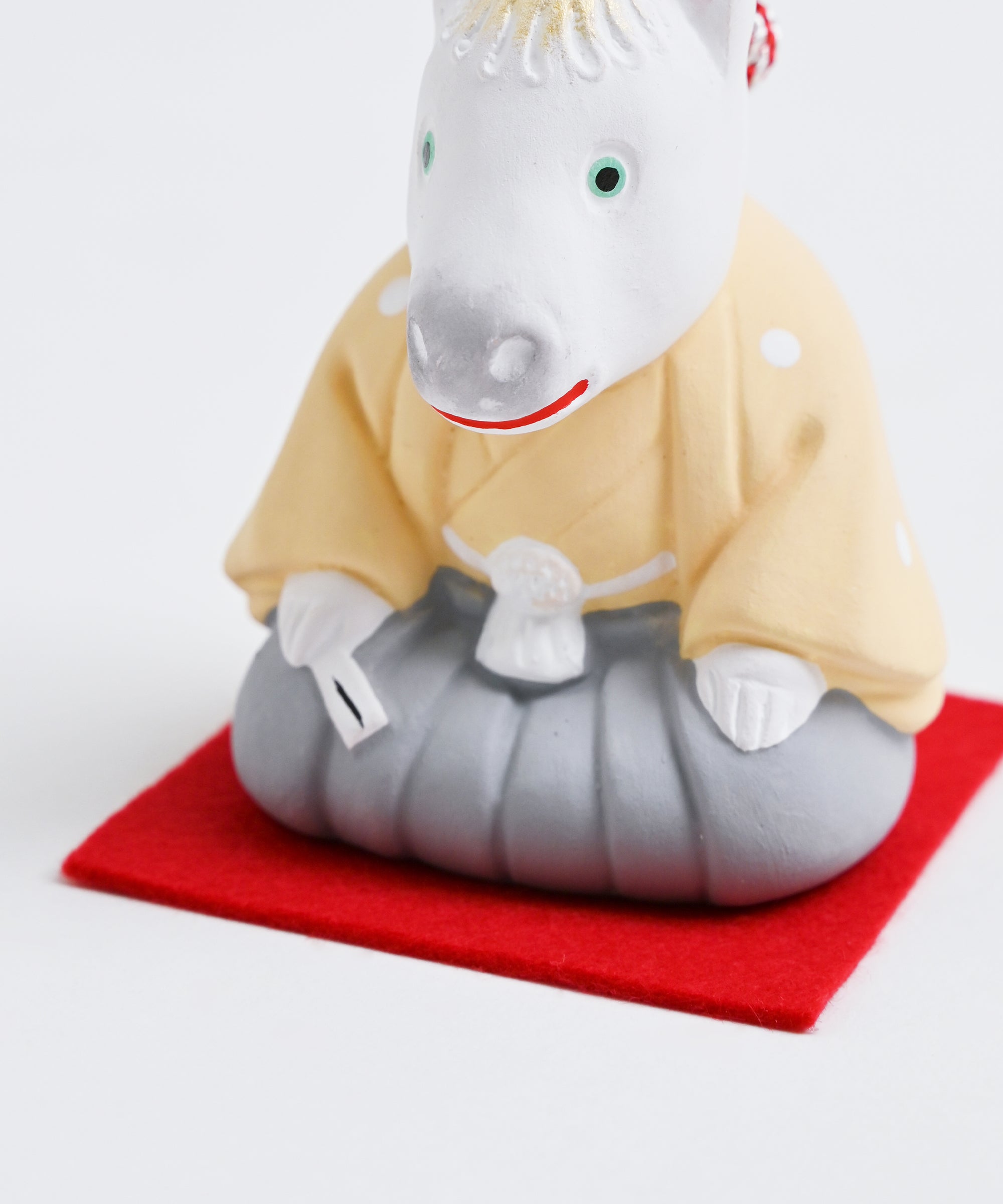 中村人形】2026 福寄席鈴 干支置物 土鈴 午(うま) 馬 – BASIC AND