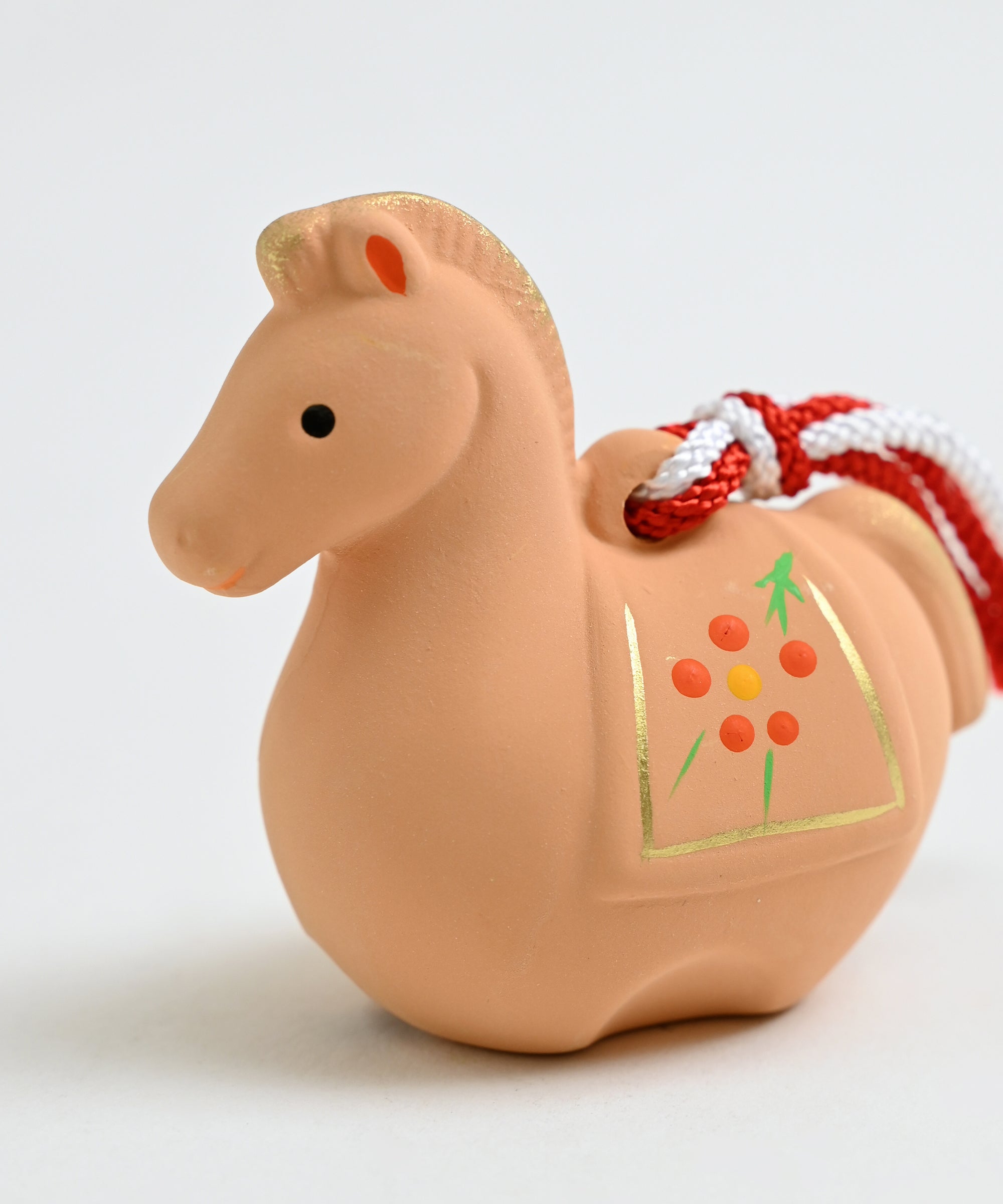 楠製 細工彫り『馬』一刀彫り置物 オブジェ 高さ22cm☆時代物☆6D1009