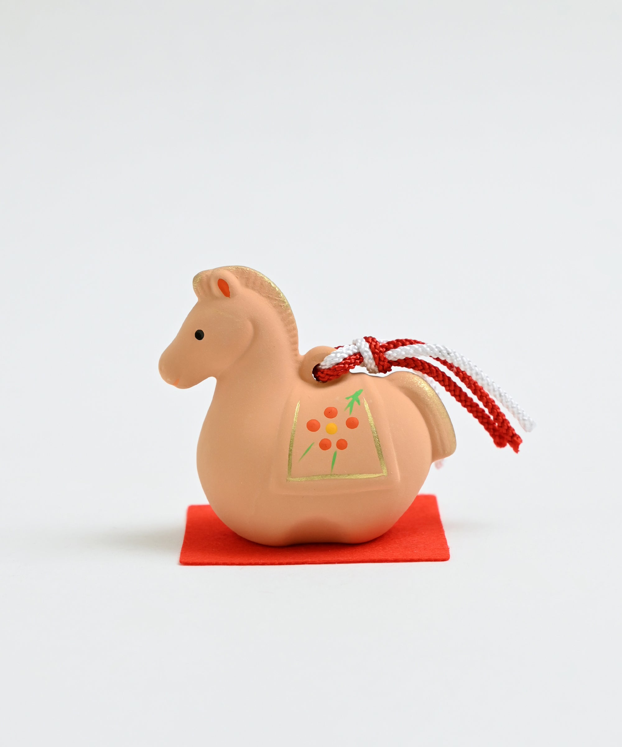 中村人形】2026 福寄席鈴 干支置物 土鈴 午(うま) 馬 – BASIC AND