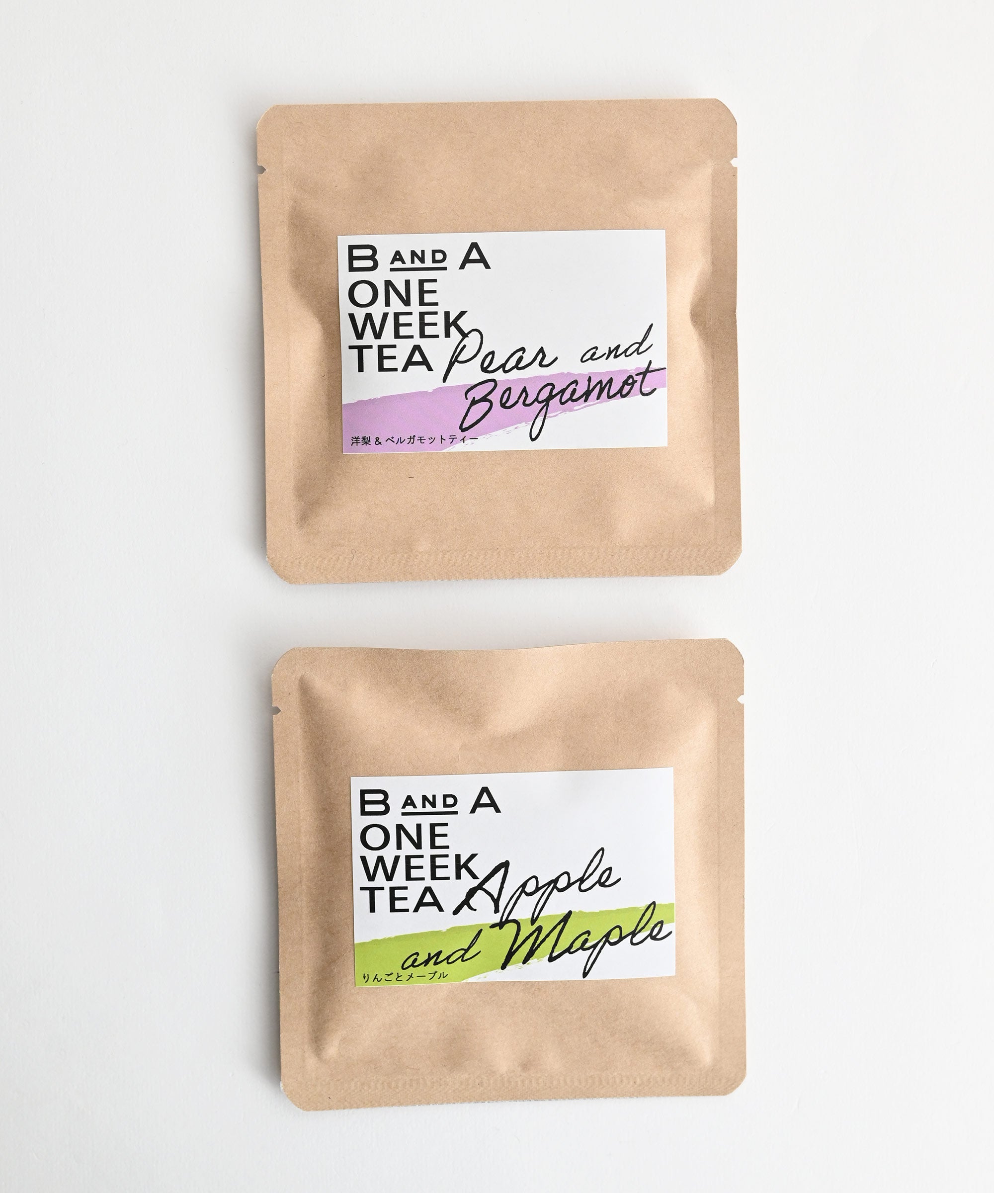 Linden/BASIC AND ACCENT】ONE WEEK TEA 紅茶ティーバッグ2種セット