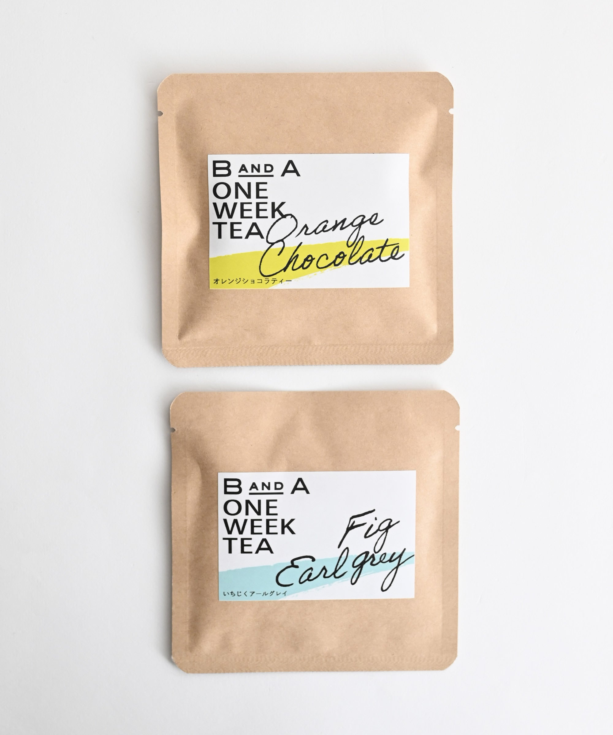 Linden/BASIC AND ACCENT】ONE WEEK TEA 紅茶ティーバッグ2種セット