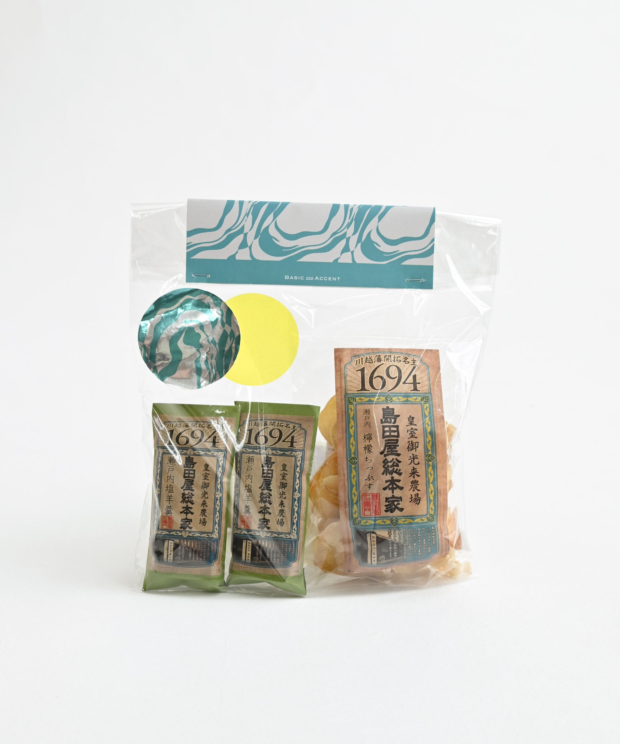 瀬戸内檸檬ちっぷす・塩羊羹セット – BASIC AND ACCENT ONLINE STORE